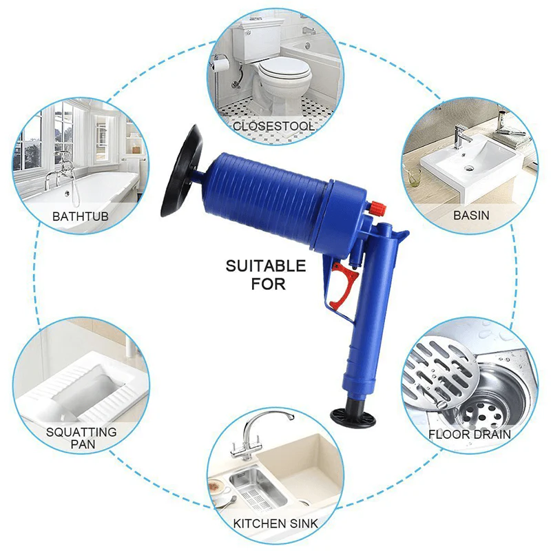 Domom® Air Powered Drain Gun - Image 4