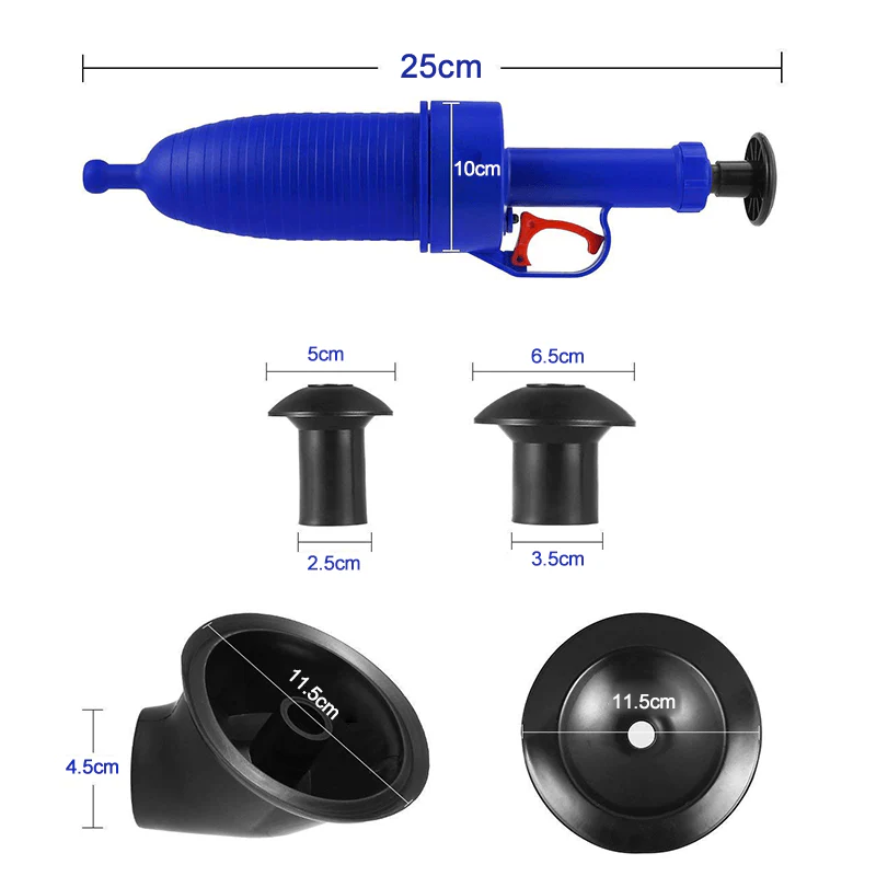 Domom® Air Powered Drain Gun - Image 8