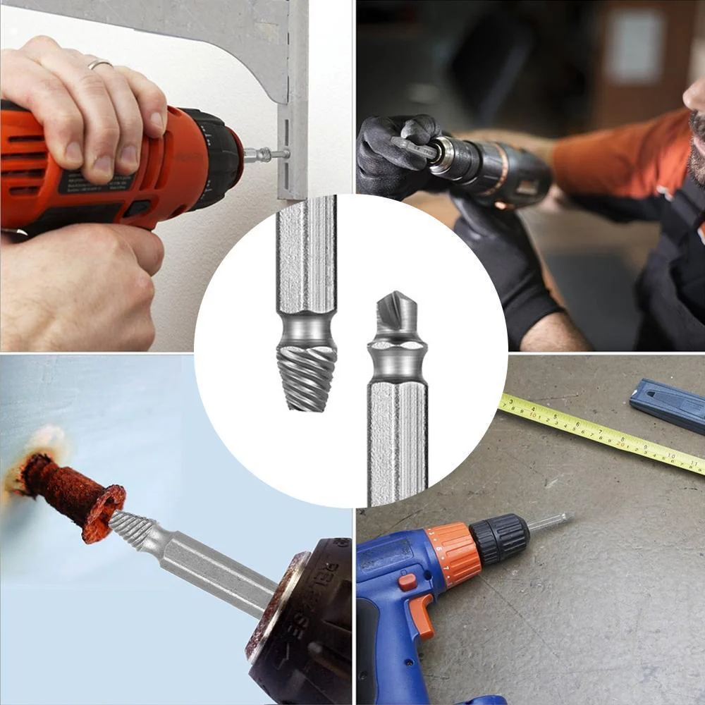 Domom® Damaged Screw Extractor (Set of 4) - Image 3