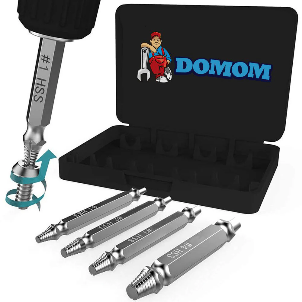 Domom® Damaged Screw Extractor (Set of 4) - Image 4