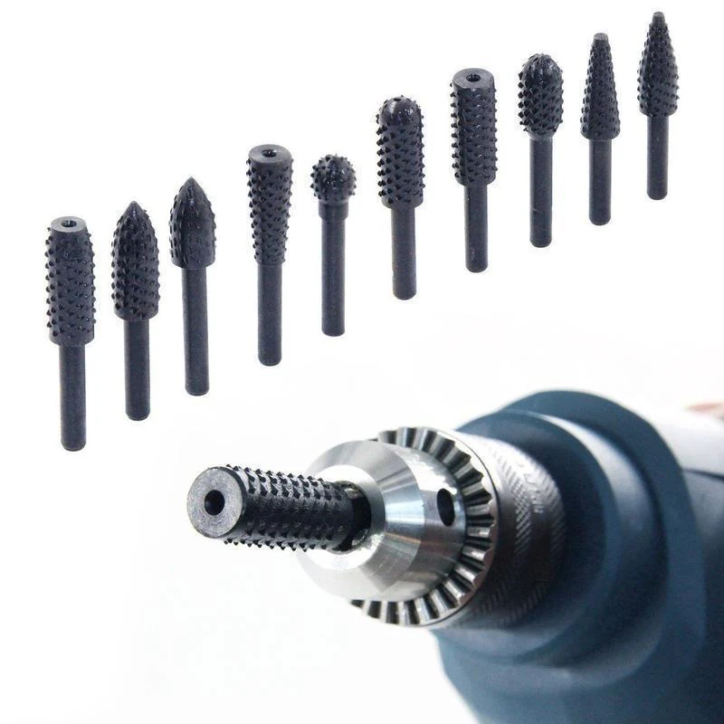 Domom® Premium Rotary Rasps Wood Set(10 pcs per set) - Image 5