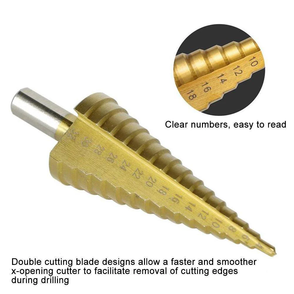 Titanium Step Drill Bit Set - Image 6