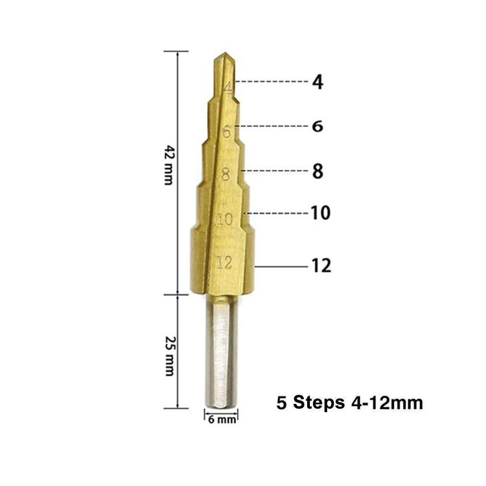 Titanium Step Drill Bit Set - Image 7