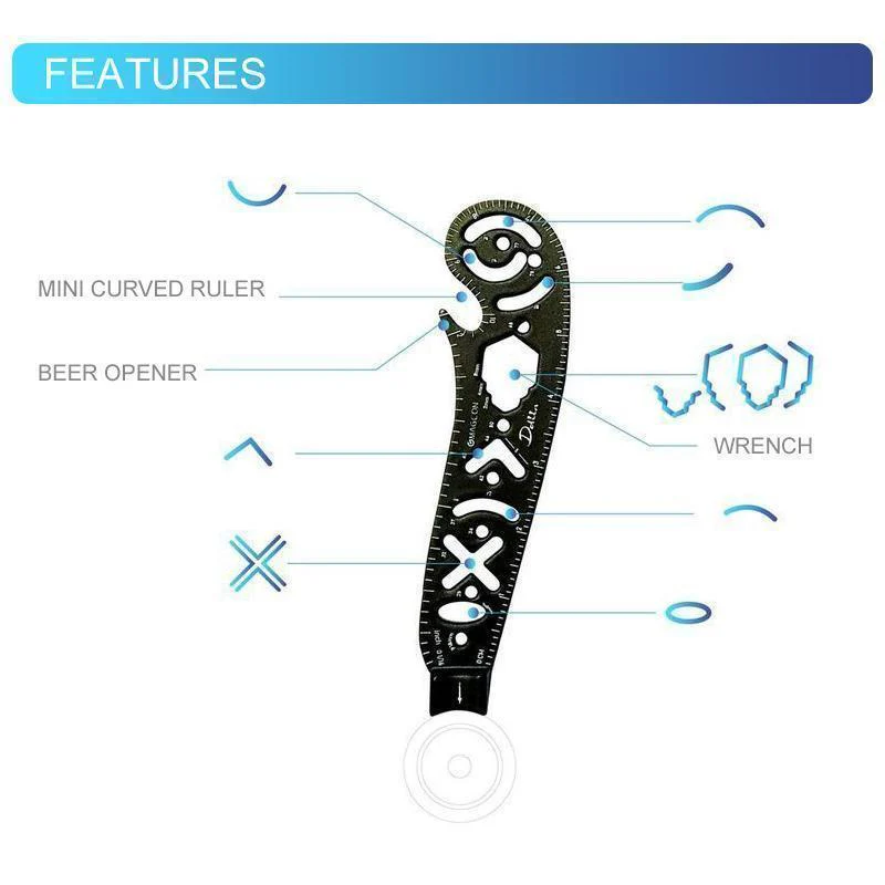 Domom All in One Multi-Function Drawing Tool - Image 6