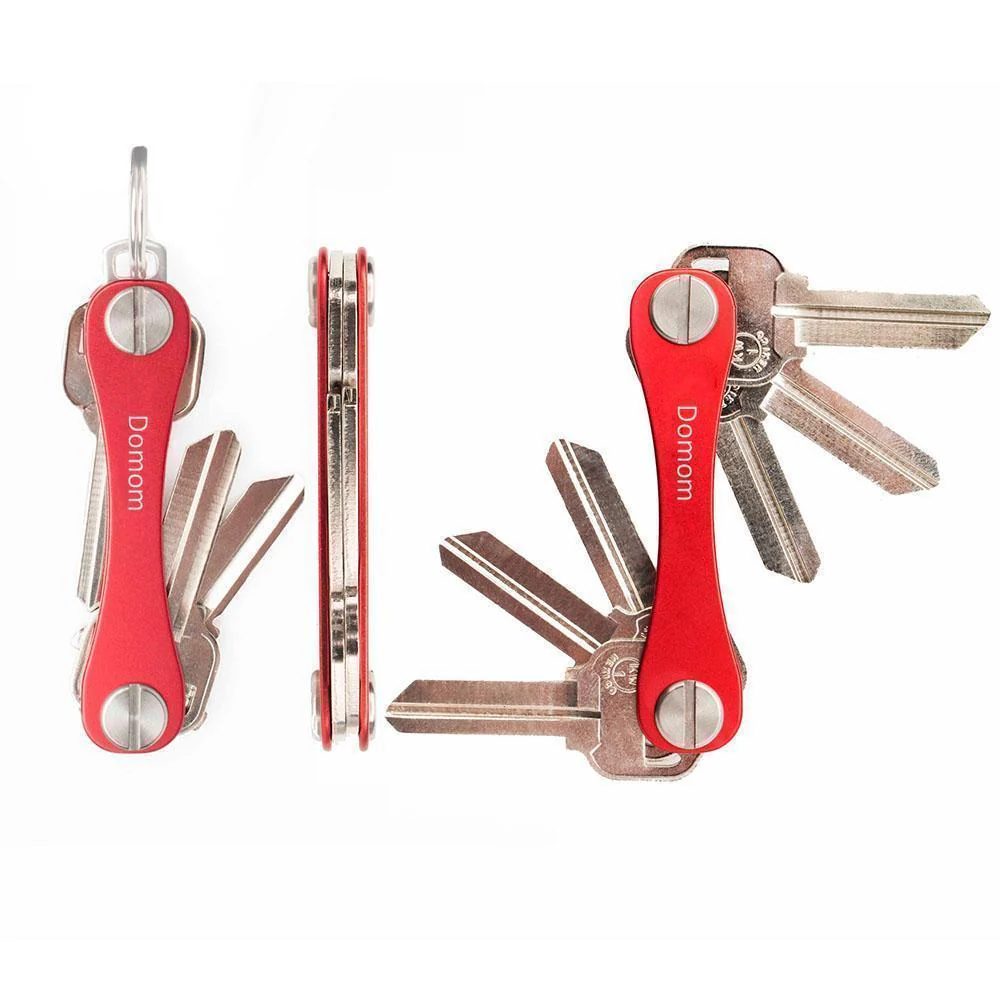 Domom Compact Key Holder and Keychain Organizer,2 Packs - Image 2