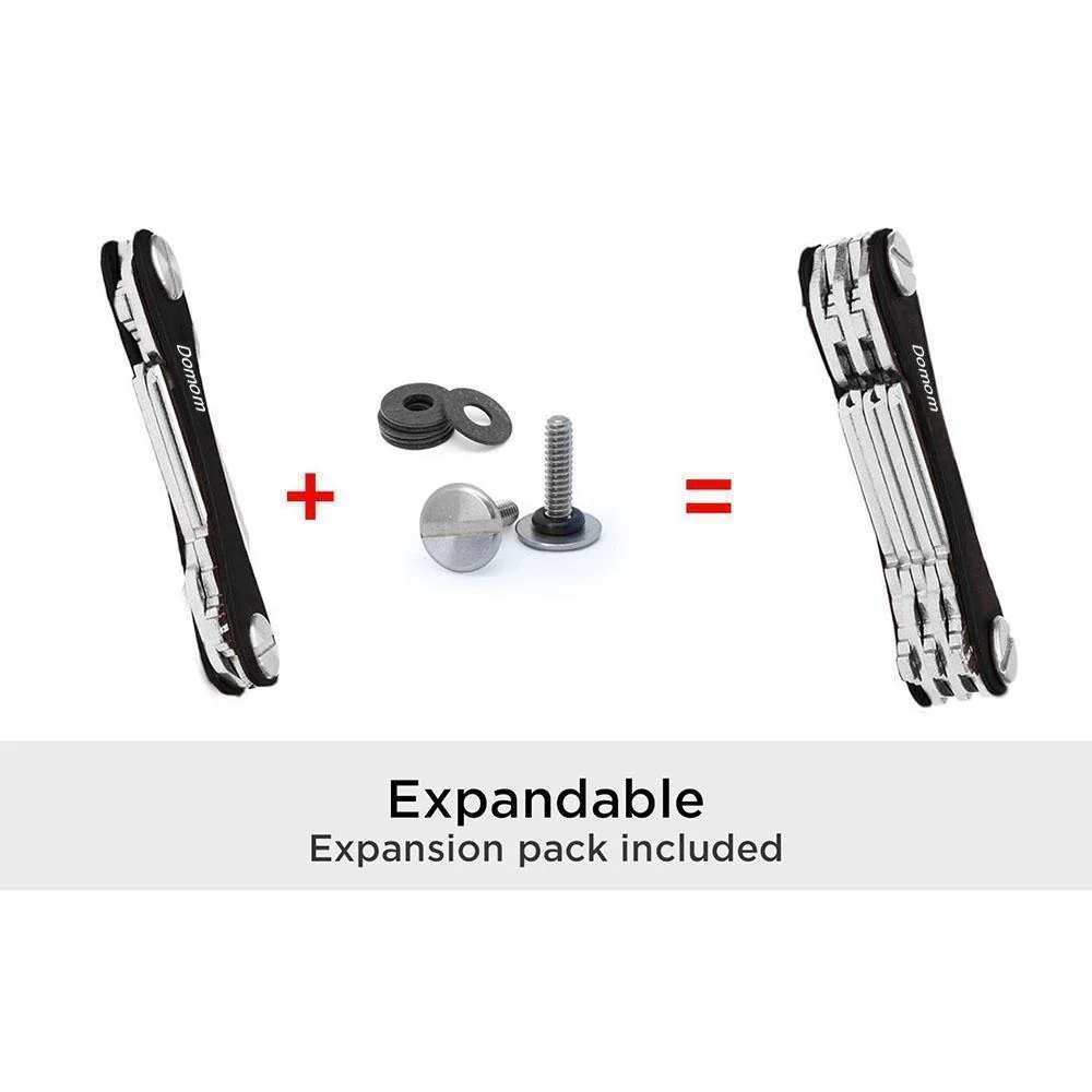 Domom Compact Key Holder and Keychain Organizer,2 Packs - Image 3