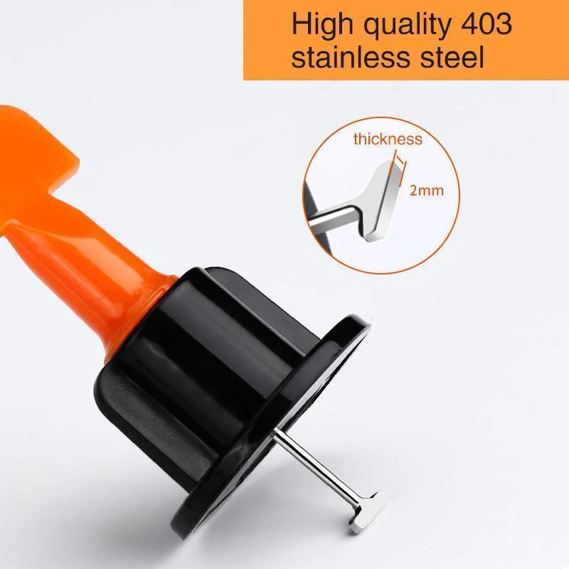 DOMOM Reusable Tile Leveling System (50PCS Pack) - Image 4