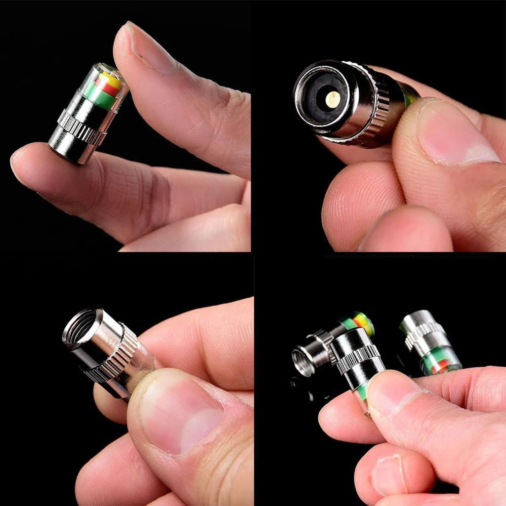 DOMOM Tire Pressure Indicator Valve Stem Caps - Image 9