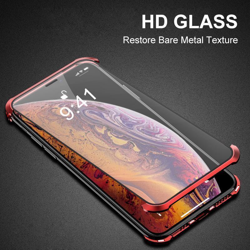 Double-sided Glass Magnetic Phone Cover, Shockproof and Borderless - Image 4