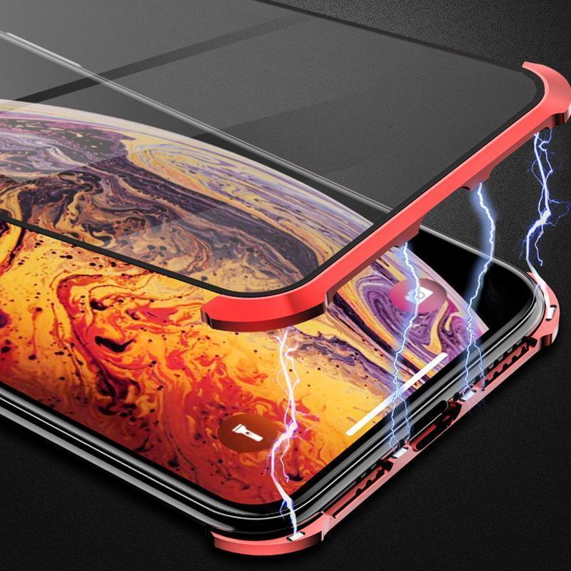 Double-sided Glass Magnetic Phone Cover, Shockproof and Borderless - Image 6
