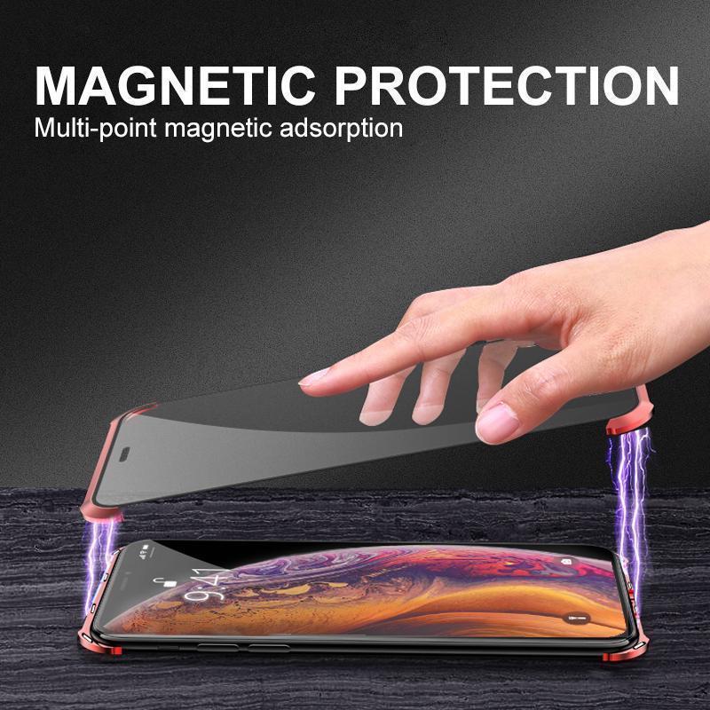 Double-sided Glass Magnetic Phone Cover, Shockproof and Borderless - Image 7
