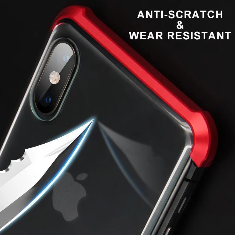 Double-sided Glass Magnetic Phone Cover, Shockproof and Borderless - Image 9