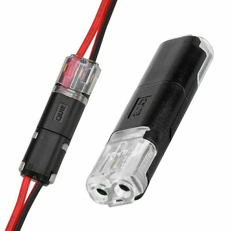 Double-wire Push-in Connector with Locking Buckle - Image 2