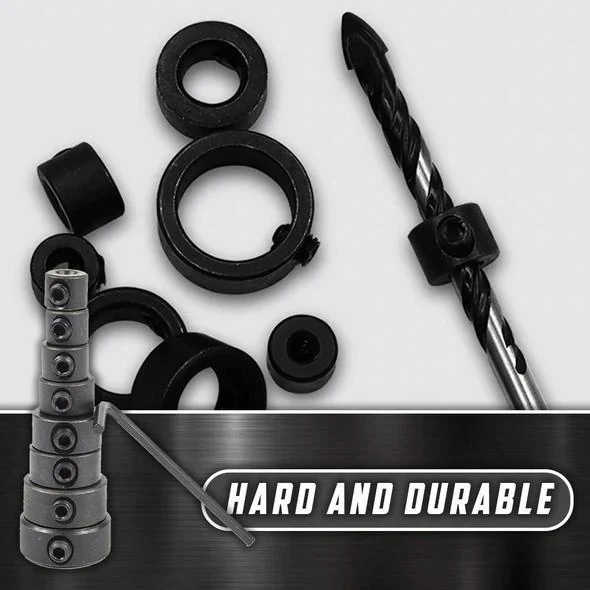 Drill Bit Depth Stop Collar Set - Image 2