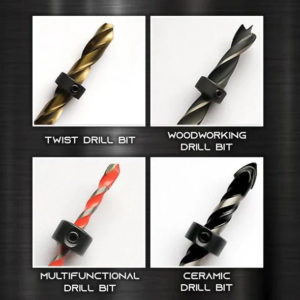 Drill Bit Depth Stop Collar Set - Image 8