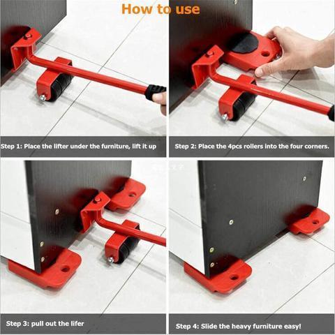 Easy Furniture Lifter Mover Tool Set - Image 7