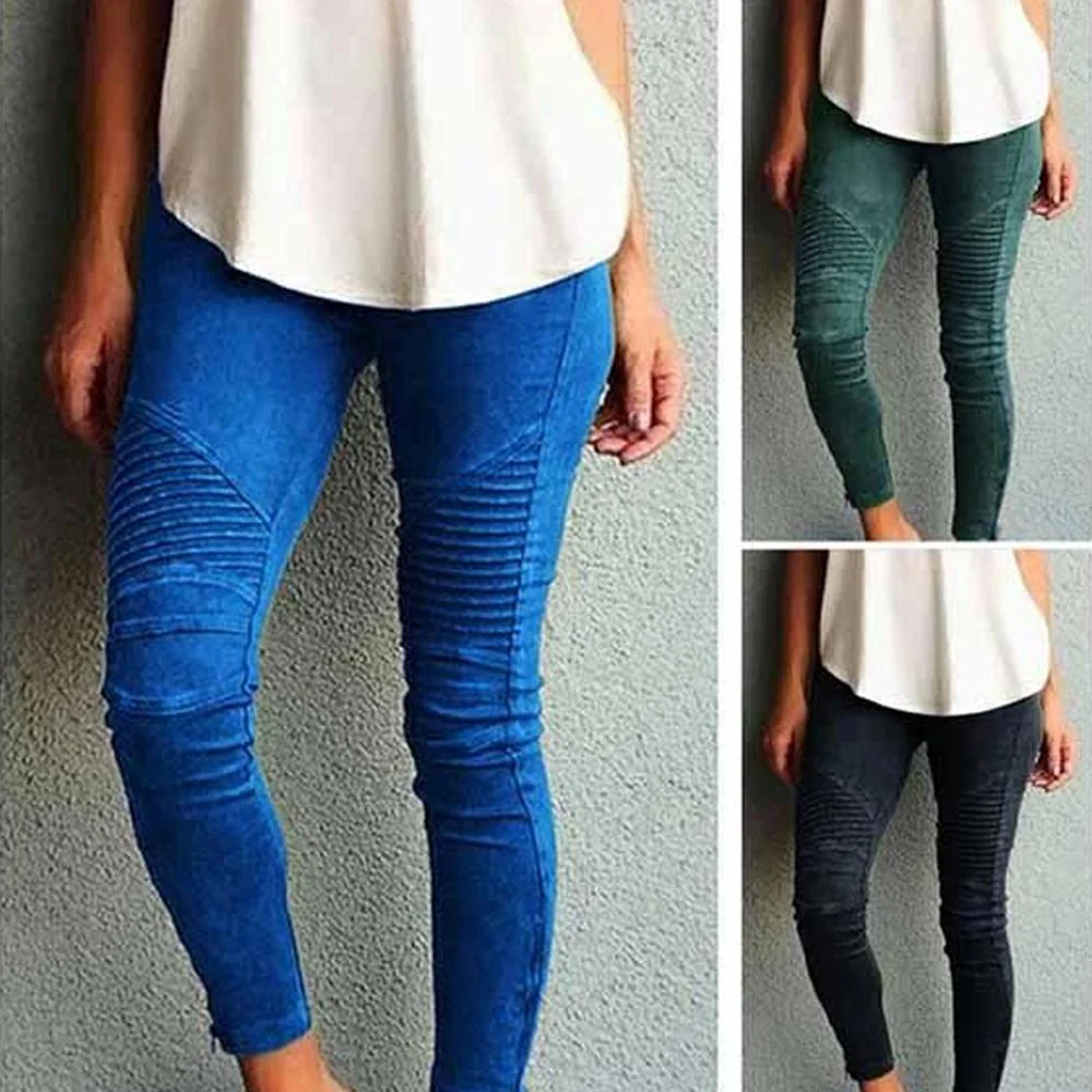 Elastic Cotton Slimming & Shaping Pants - Image 2