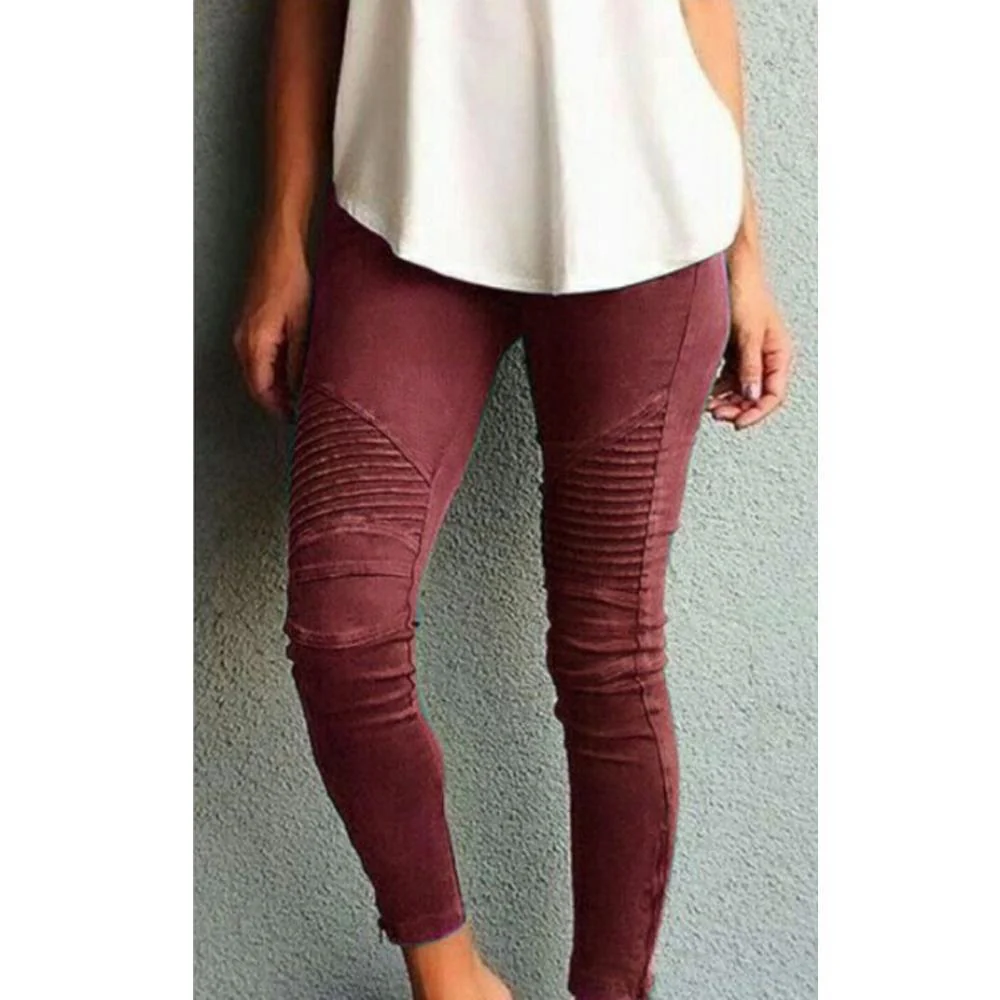 Elastic Cotton Slimming & Shaping Pants - Image 4