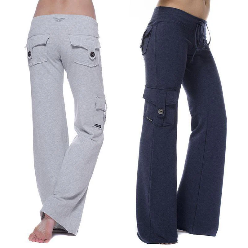 Elastic Eco-friendly Bamboo Yoga Pants - Image 6