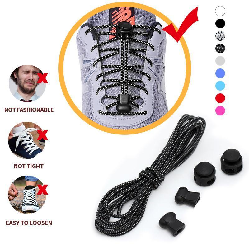 Elastic Fashionable Shoe Laces (2 Pairs) - Image 3