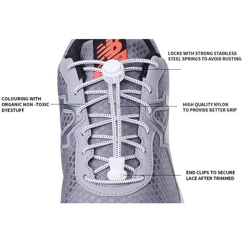 Elastic Fashionable Shoe Laces (2 Pairs) - Image 4