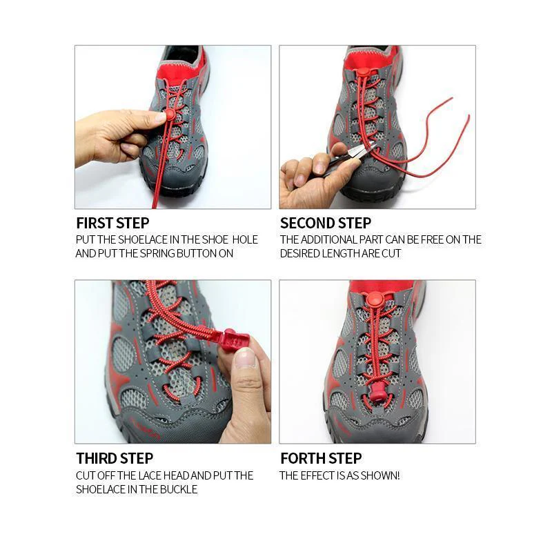 Elastic Fashionable Shoe Laces (2 Pairs) - Image 7