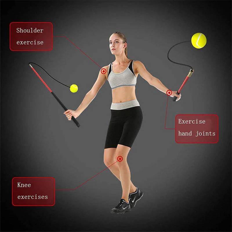 Elderly Fitness Ball with Handle - Image 8