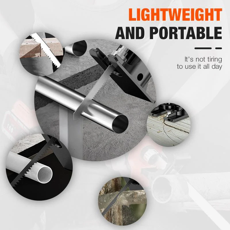 6-Piece Electric Drill Reciprocating Saw Set - Image 10