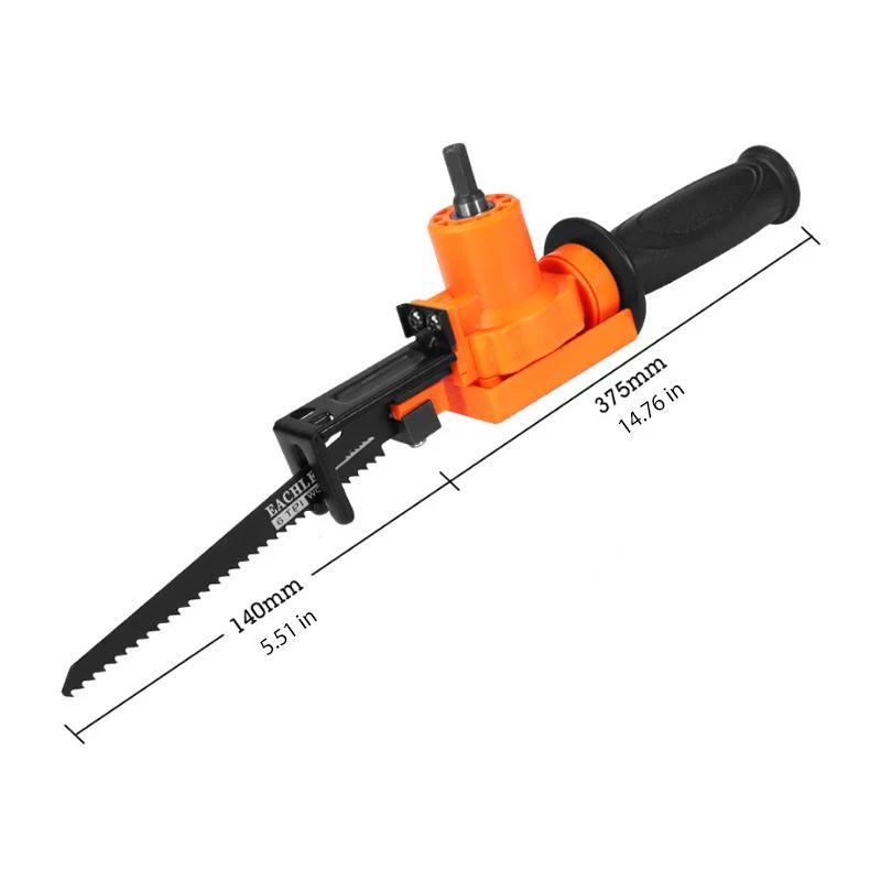 6-Piece Electric Drill Reciprocating Saw Set - Image 13