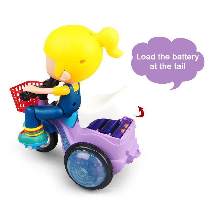 Electric Tricycle Toy with Music & Light - Image 19