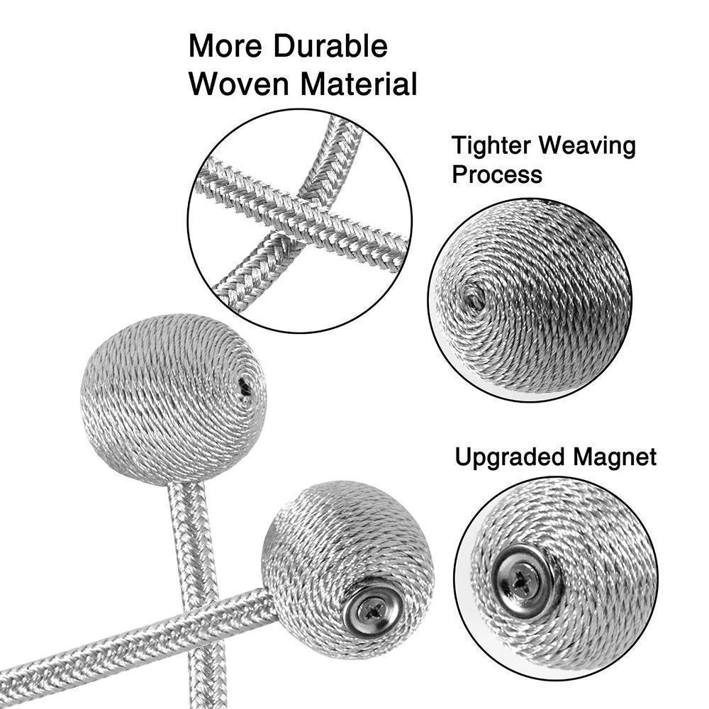 Elegant Magnetic Curtain Buckle, 2 PC - Image 6