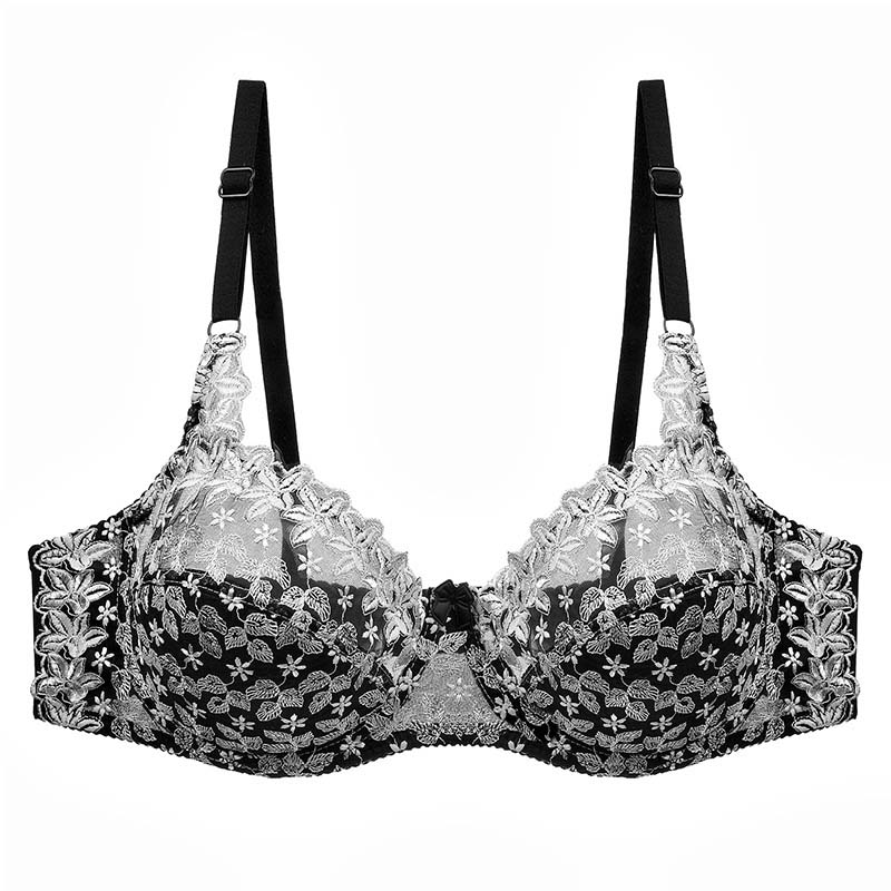 Embroidered Lace Bra - Image 16