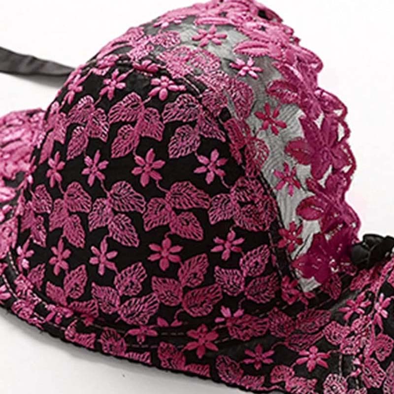 Embroidered Lace Bra - Image 8