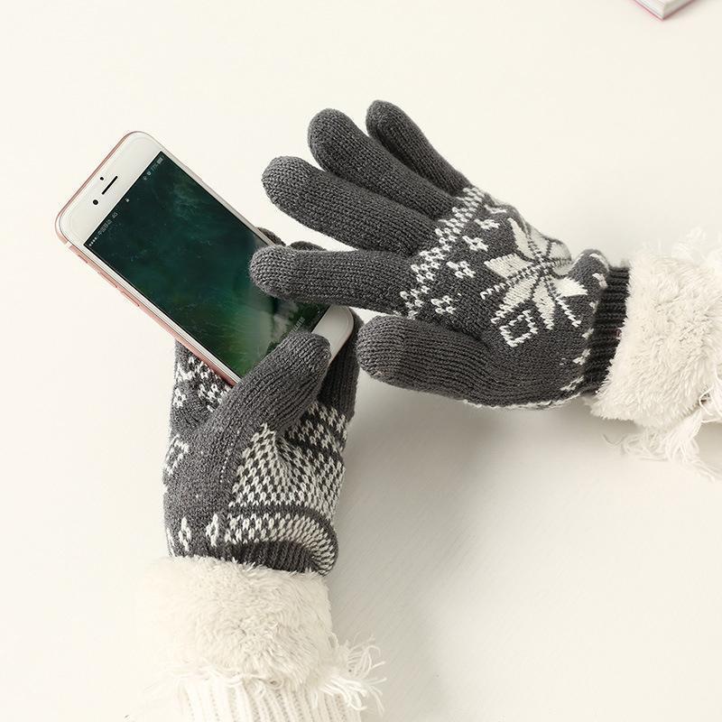 Extra-warm Fleece Touchscreen Gloves - Image 7