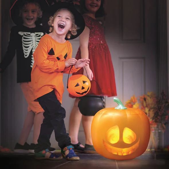 【Factory Outlet】Halloween Sound-Activated Pumpkin with Built-In Speaker - Image 3