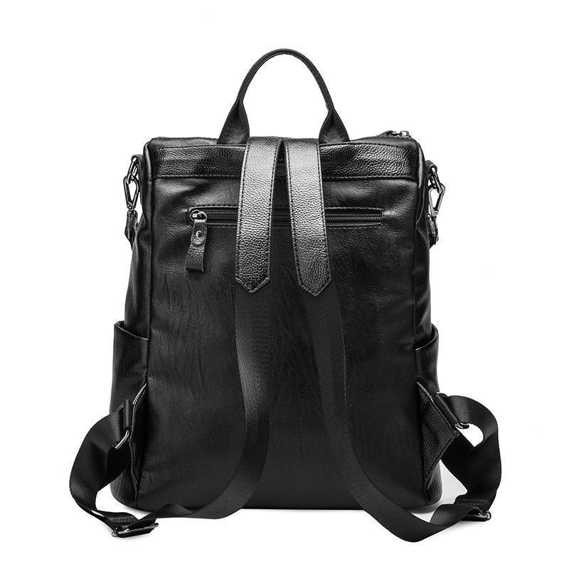 Fashion Leather Travel Multifunction Mummy Backpack - Image 3