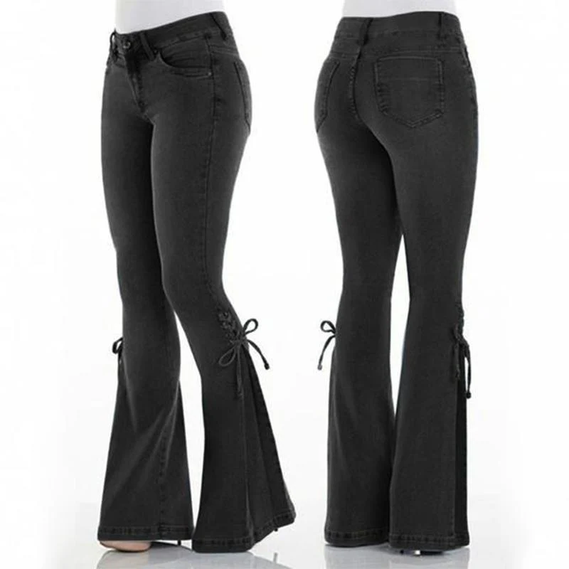 Fashion Stretchy Jeans - Image 2