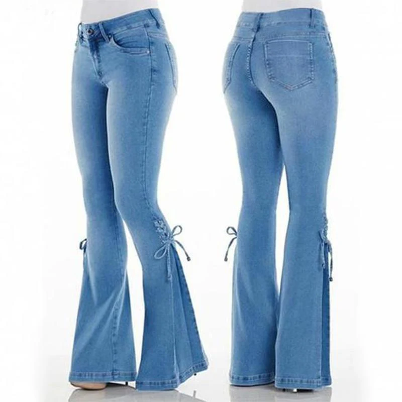 Fashion Stretchy Jeans - Image 3
