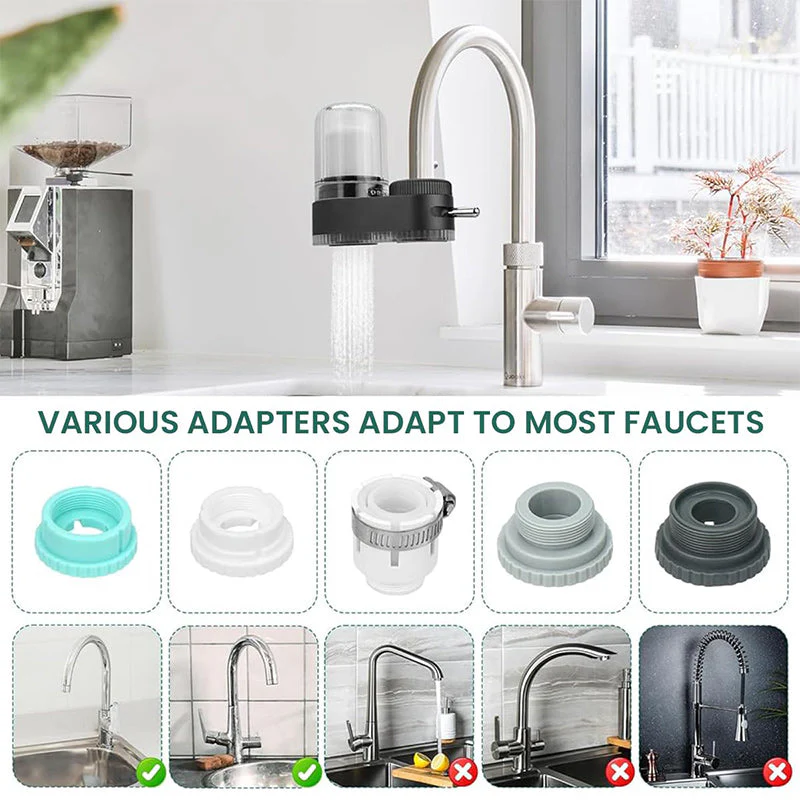 Faucet Water Purifier With Adapters - Image 3
