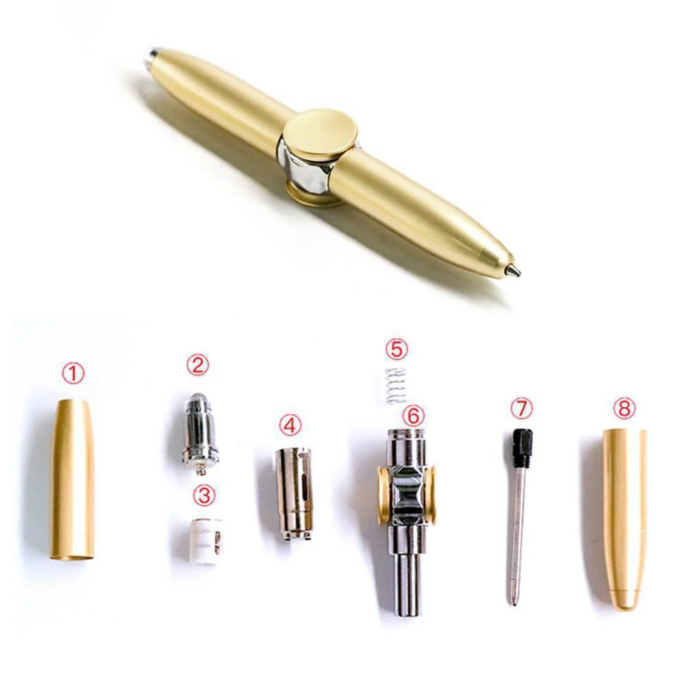 Finger Gyro Spinner Multi-function Gyroscope Pens - Image 4