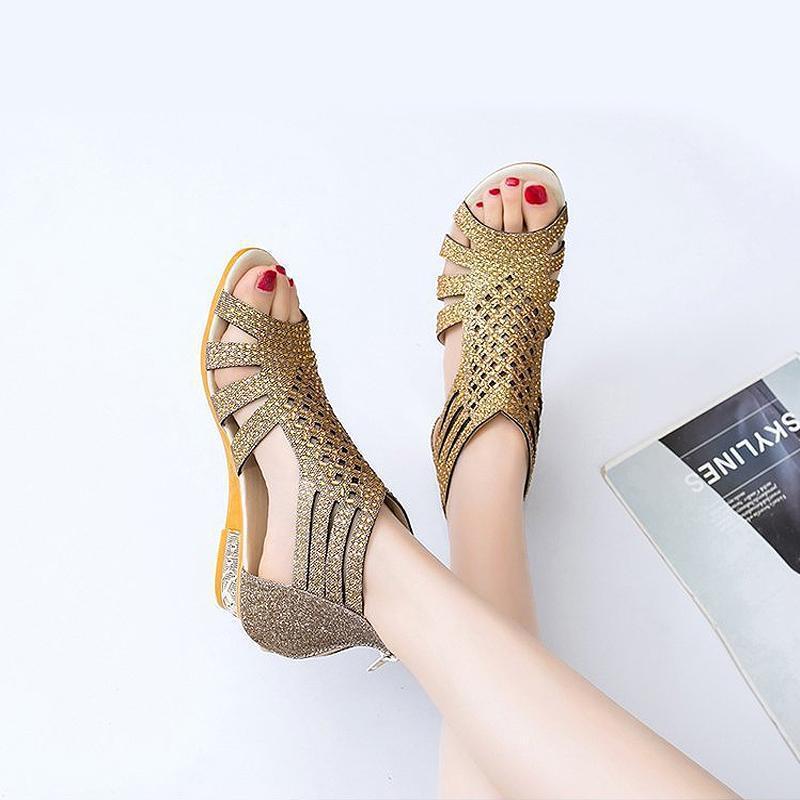 Fish mouth hollow water drill sandals - Image 12