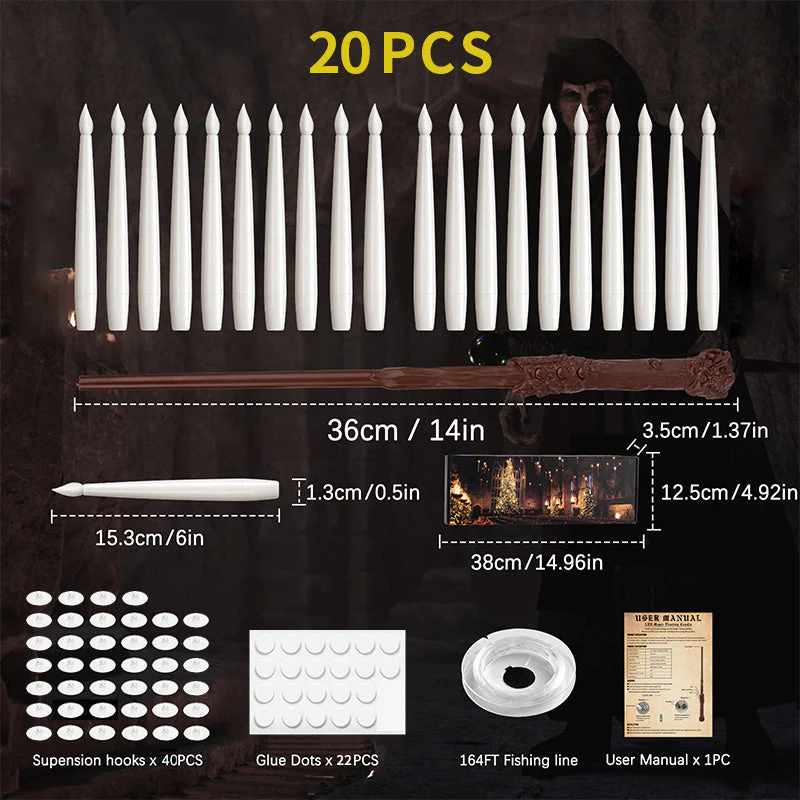 Flameless LED Candle with Magic Wand Remote Control - Image 15