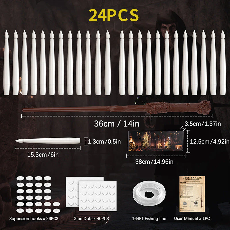 Flameless LED Candle with Magic Wand Remote Control - Image 16