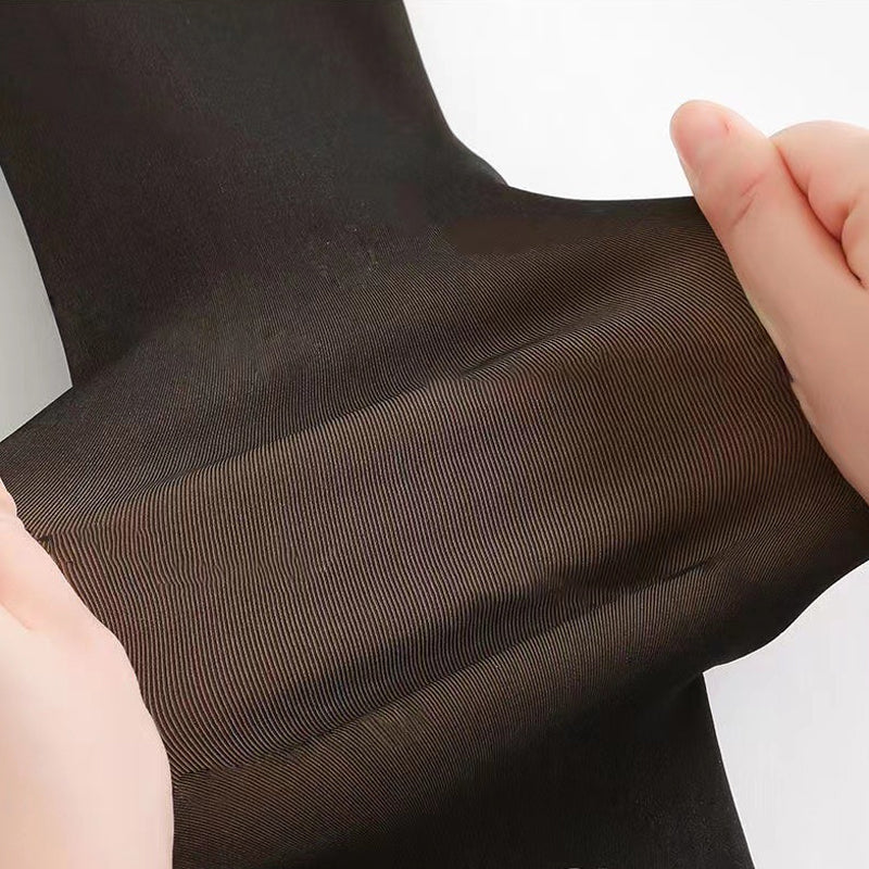 Flawless Legs Fake Translucent Warm Plush Lined Elastic Tights - Image 14