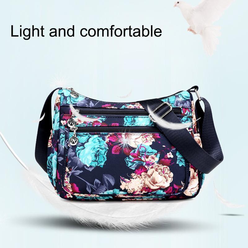Floral Large Capacity Shoulder Bag - Image 4
