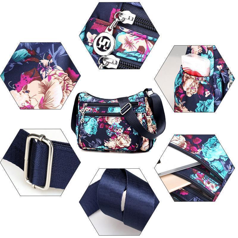 Floral Large Capacity Shoulder Bag - Image 6