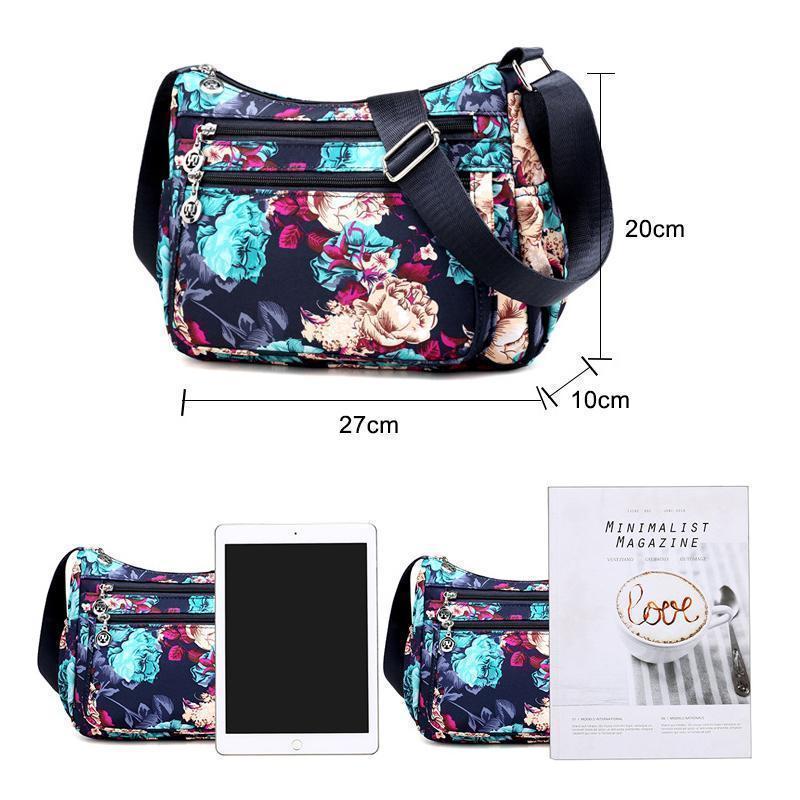Floral Large Capacity Shoulder Bag - Image 7