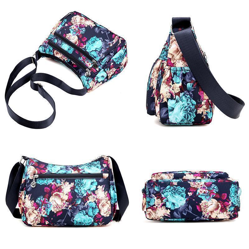 Floral Large Capacity Shoulder Bag - Image 8