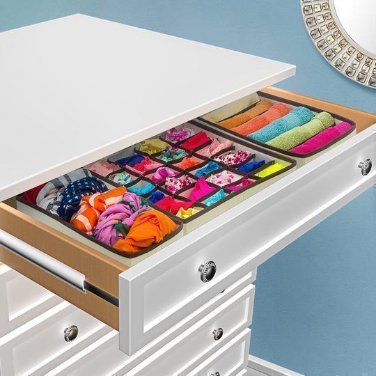 Foldable Closet Underwear Organizer(4 pics/1 Set) - Image 4