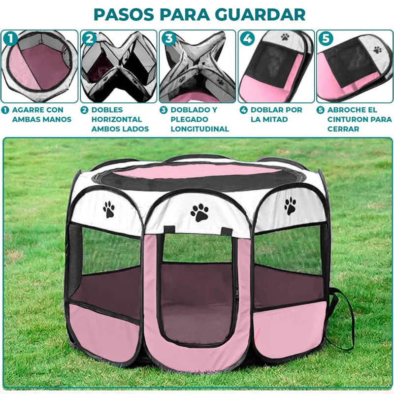 Foldable Pet Octagonal Tent - Image 7